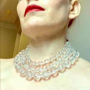 Four piece set—high end Ben Amun lucite jewelry